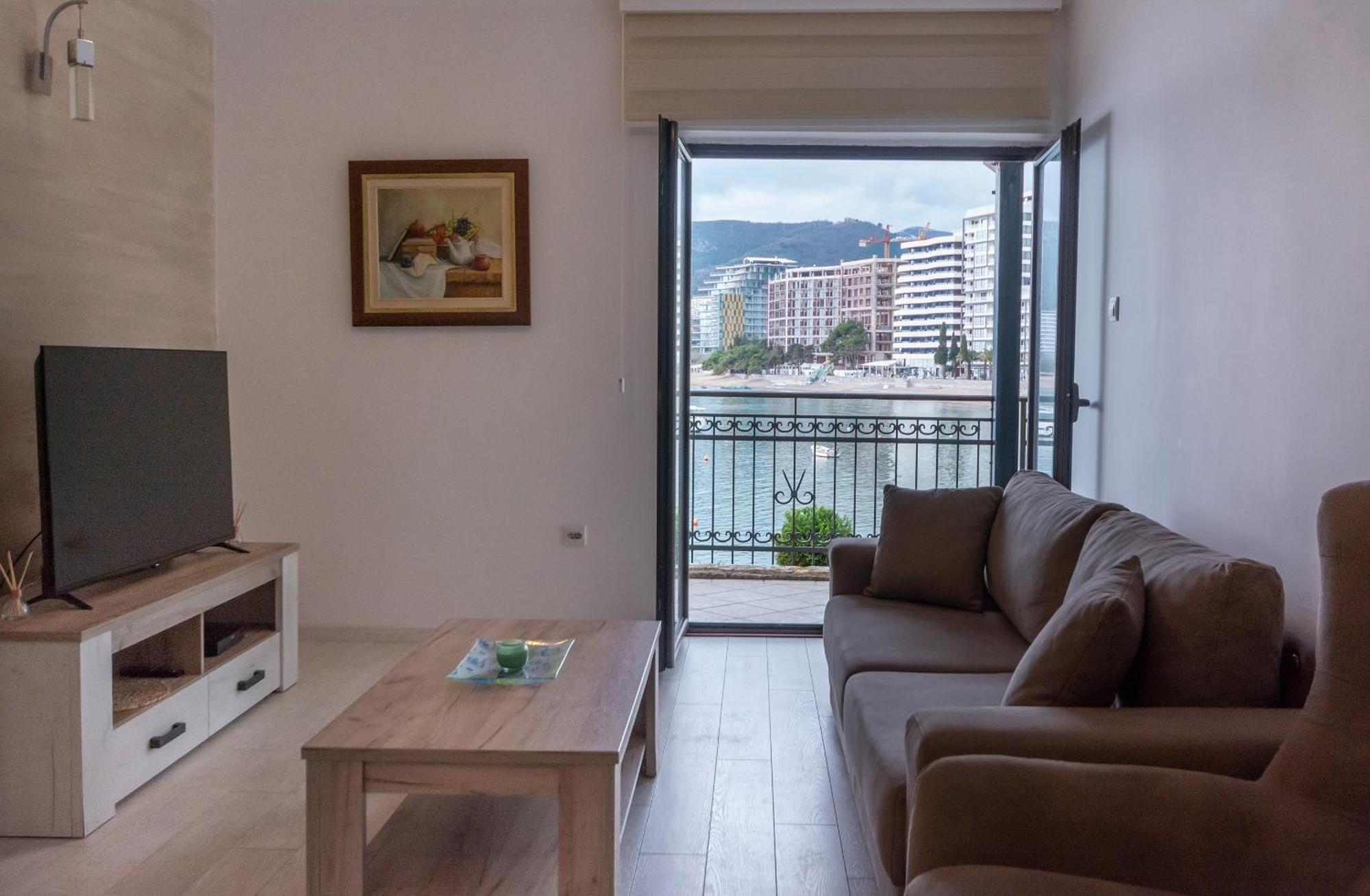 Sea Pearl Apartments Rafailovici Exterior foto