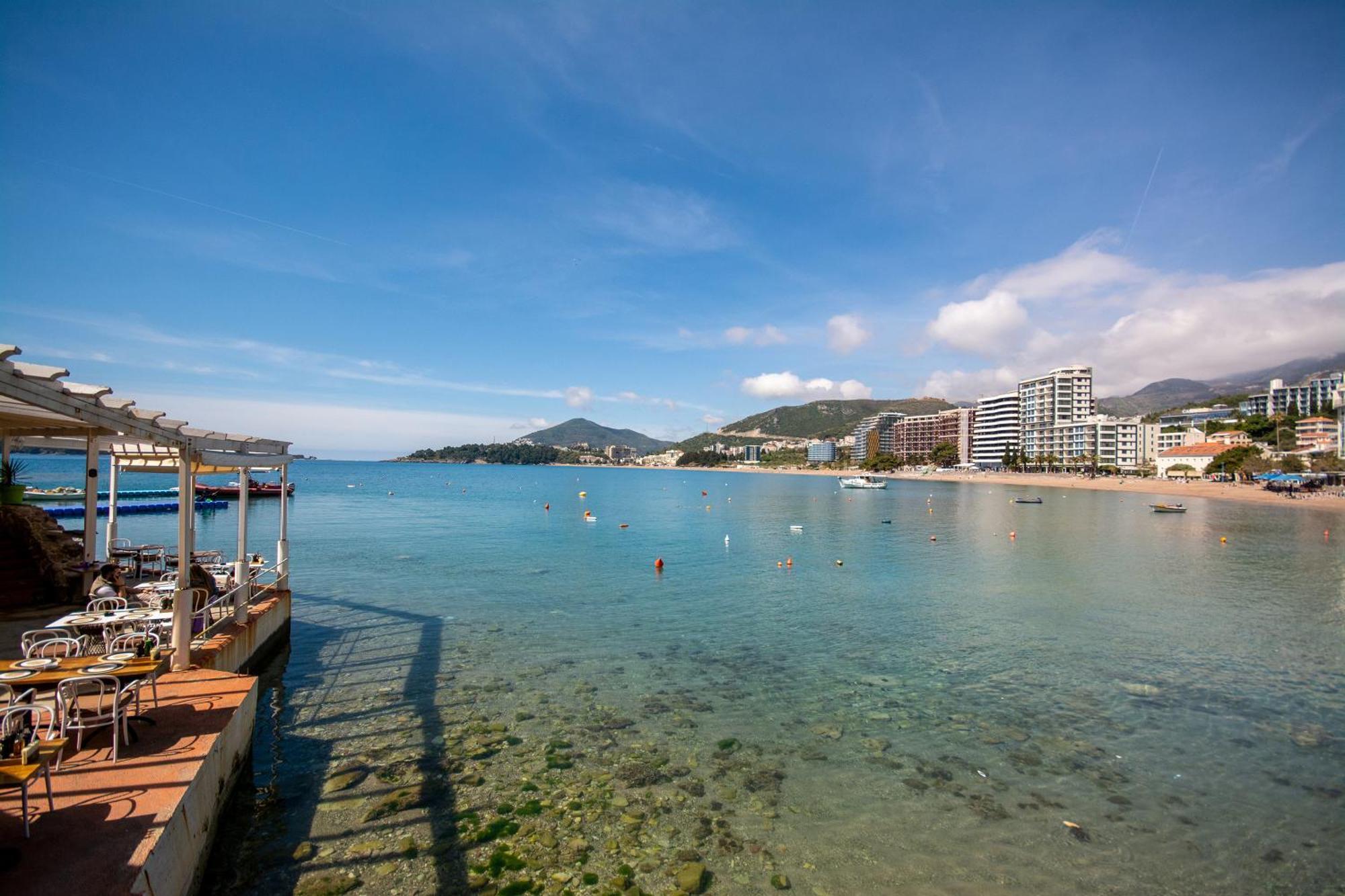 Sea Pearl Apartments Rafailovici Exterior foto